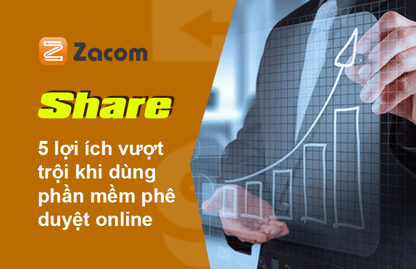 5 lợi ích vượt trội khi doanh nghiệp chuyển sang phần mềm phê duyệt online