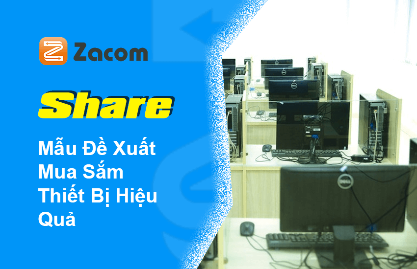Mẫu Đề Xuất Mua Sắm Hiệu Quả