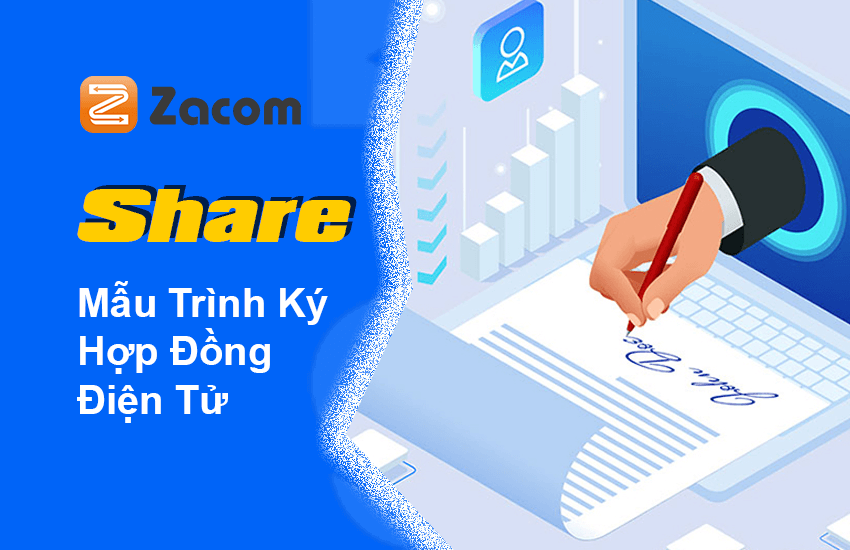 Mẫu Trình Ký Hợp Đồng Điện Tử